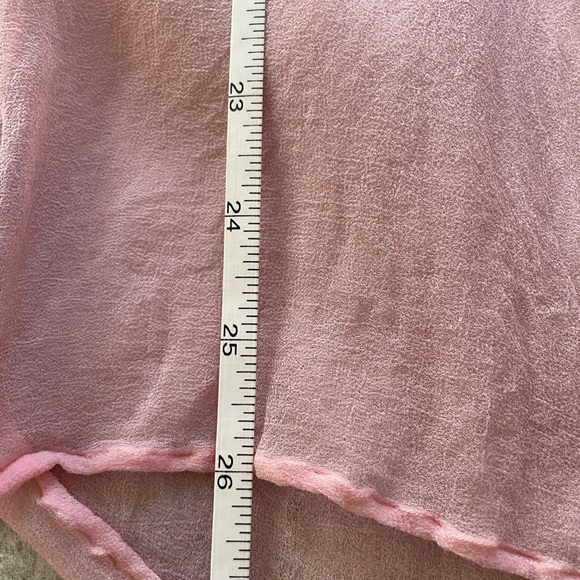 Clueless inspired blouse oversized sheer pastel pink - Picture 8 of 14